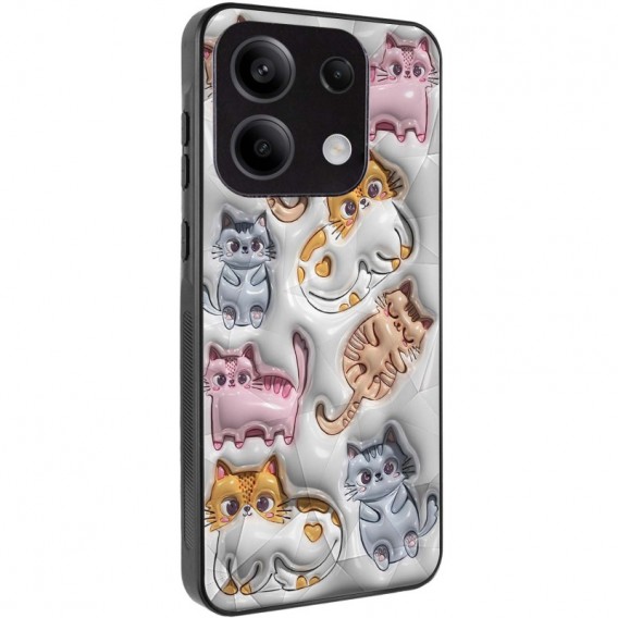 TPU+PC чохол Prisma Fluffie для Xiaomi Redmi Note 13 5G Kittens