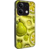 TPU+PC чехол Prisma Fluffie для Xiaomi Redmi Note 13 5G Lemon