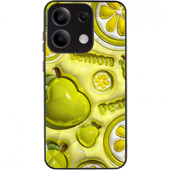 TPU+PC чехол Prisma Fluffie для Xiaomi Redmi Note 13 5G Lemon