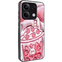 TPU+PC чохол Prisma Fluffie для Xiaomi Redmi Note 13 5G Strawberry