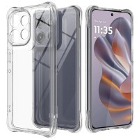 TPU чохол GETMAN Ease logo посилені кути Full Camera для Motorola Edge 50 Neo Безбарвний (прозорий)