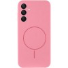 Чехол Silicone Cover Lakshmi Full Camera (AA) with MagFit для Samsung Galaxy S25 Розовый / Light pink