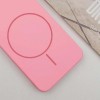 Чехол Silicone Cover Lakshmi Full Camera (AA) with MagFit для Samsung Galaxy S25 Розовый / Light pink