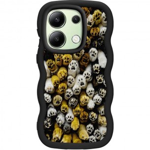 Чохол TPU Cloudy Pictures для Xiaomi Redmi Note 13 Pro 4G / Poco M6 Pro 4G Paws