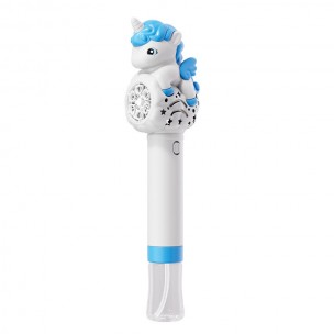 Пістолет з мильними бульбашками H055 Little Unicorn + bottle 50ml Light Blue Пістолет з мильними бульбашками H055 Little Unicorn + bottle 50ml Light Blue
