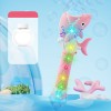 Пистолет с мыльными пузырями H038 Shark + bottle 50ml Pink