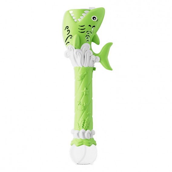 Пістолет з мильними бульбашками H038 Shark + bottle 50ml Green