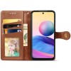 Шкіряний чохол-книжка GETMAN Gallant (PU) для Samsung Galaxy A26 5G Коричневий