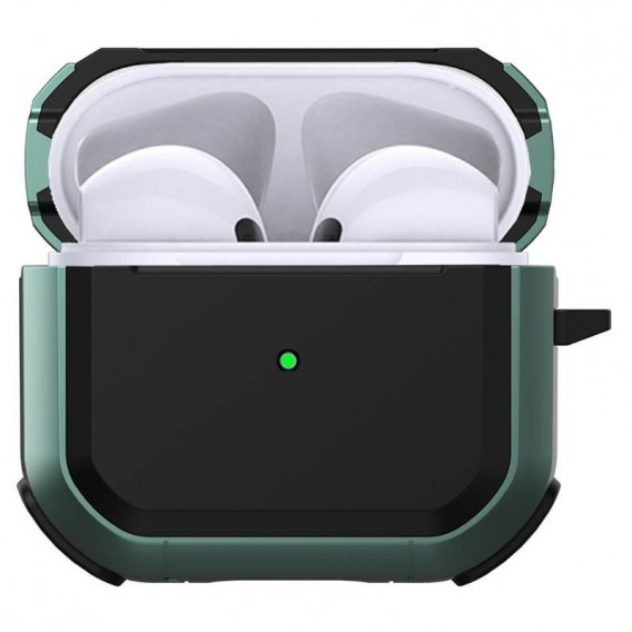 Футляр противоударный Black ed. для наушников Airpods Pro 2 / Pro Apple Green