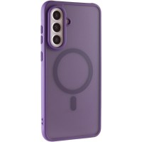 Чохол TPU Bloom with MagSafe для Samsung Galaxy A55 5G Purple
