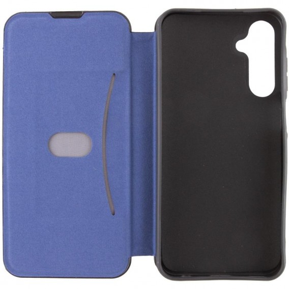 Кожаный чехол-книжка Belora для Samsung Galaxy A25 5G Midnight Blue