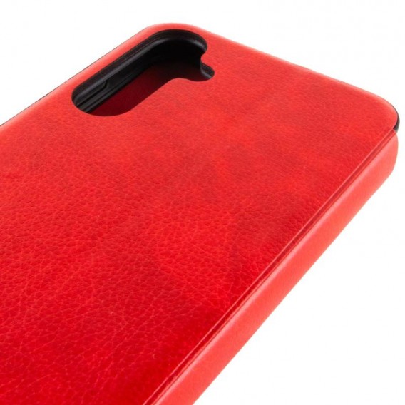 Кожаный чехол-книжка Belora для Samsung Galaxy A25 5G Red