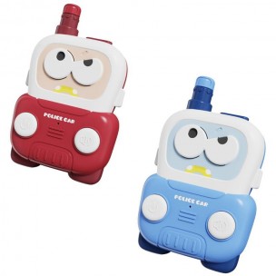 Дитяча навчальна рація ME-214 Police Car Cute Intercom (2pcs) Blue / Red Дитяча навчальна рація ME-214 Police Car Cute Intercom (2pcs) Blue / Red