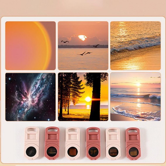 Детский проектор-светильник ME-236 Mood White / Pink