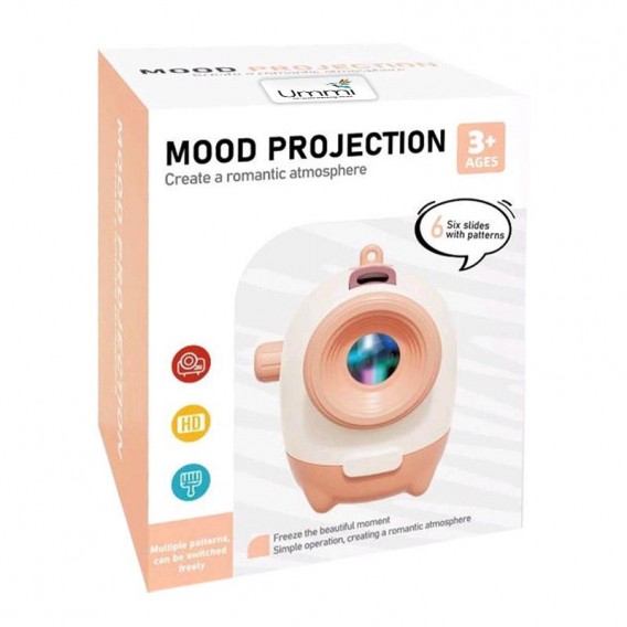 Детский проектор-светильник ME-236 Mood White / Pink
