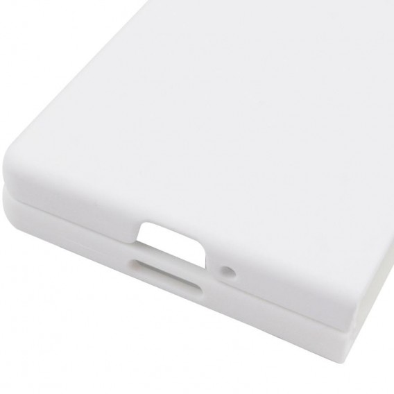 Чехол Foldables Silicone Cover Lakshmi (AAA) для Samsung Galaxy Z Fold5 Белый / White