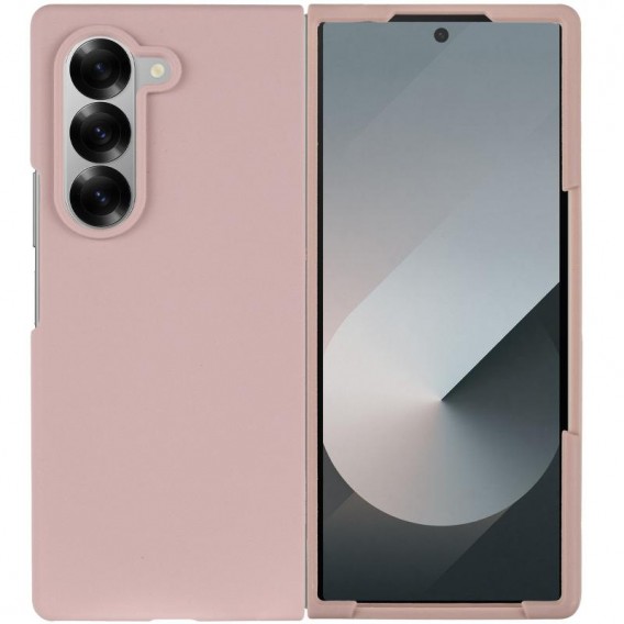 Чехол Foldables Silicone Cover Lakshmi (AAA) для Samsung Galaxy Z Fold5 Розовый / Pink Sand