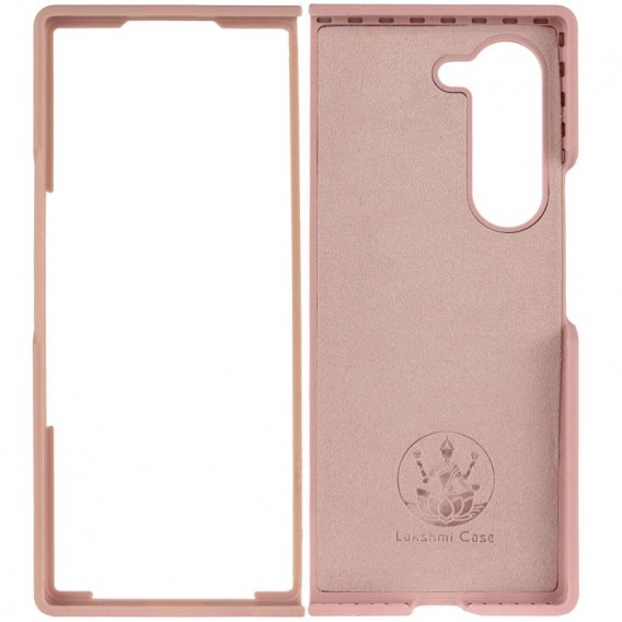 Чехол Foldables Silicone Cover Lakshmi (AAA) для Samsung Galaxy Z Fold5 Розовый / Pink Sand