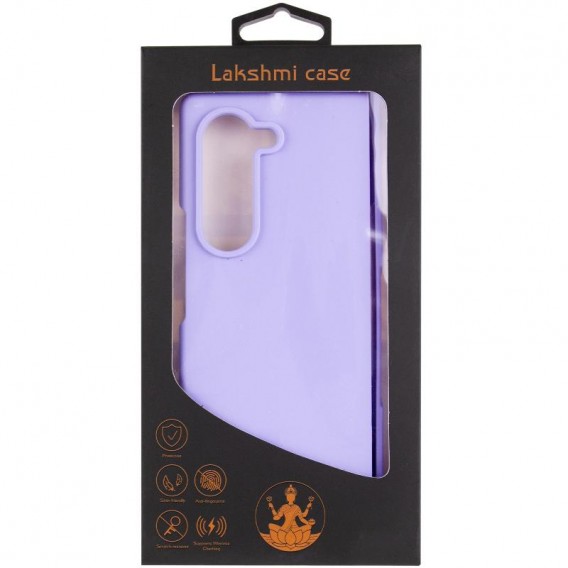 Чохол Foldables Silicone Cover Lakshmi (AAA) для Samsung Galaxy Z Fold5 Бузковий / Dasheen