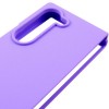 Чохол Foldables Silicone Cover Lakshmi (AAA) для Samsung Galaxy Z Fold5 Бузковий / Dasheen