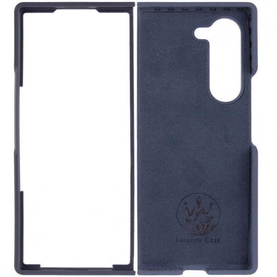 Чехол Foldables Silicone Cover Lakshmi (AAA) для Samsung Galaxy Z Fold5 Темно-синий / Midnight blue