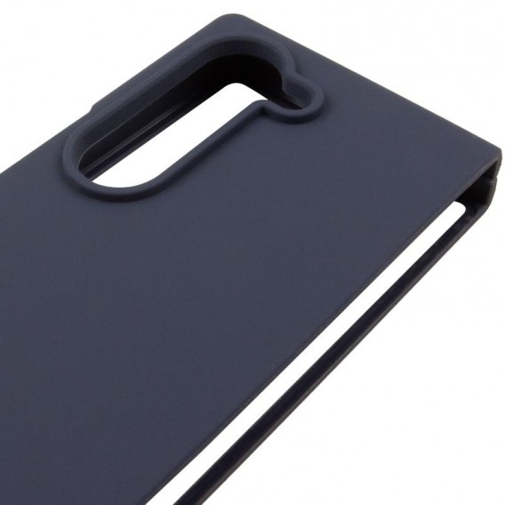 Чехол Foldables Silicone Cover Lakshmi (AAA) для Samsung Galaxy Z Fold5 Темно-синий / Midnight blue