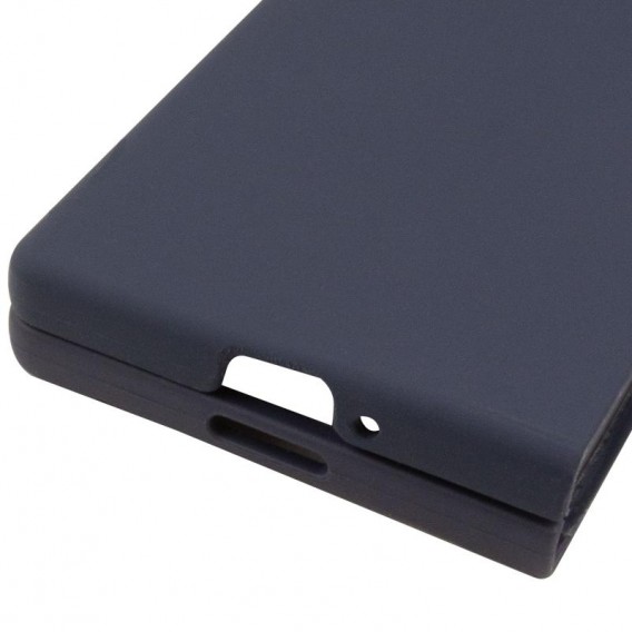 Чехол Foldables Silicone Cover Lakshmi (AAA) для Samsung Galaxy Z Fold5 Темно-синий / Midnight blue