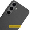 Шкіряний чохол Leather Case (AAA) для Samsung Galaxy S25 Edge Black