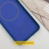 Чехол Silicone Cover Lakshmi Full Camera (AA) with MagFit для Google Pixel 9a Синий / Navy blue