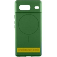 Чохол Silicone Cover Lakshmi Full Camera (AA) with MagFit для Google Pixel 9a Зелений / Dark green
