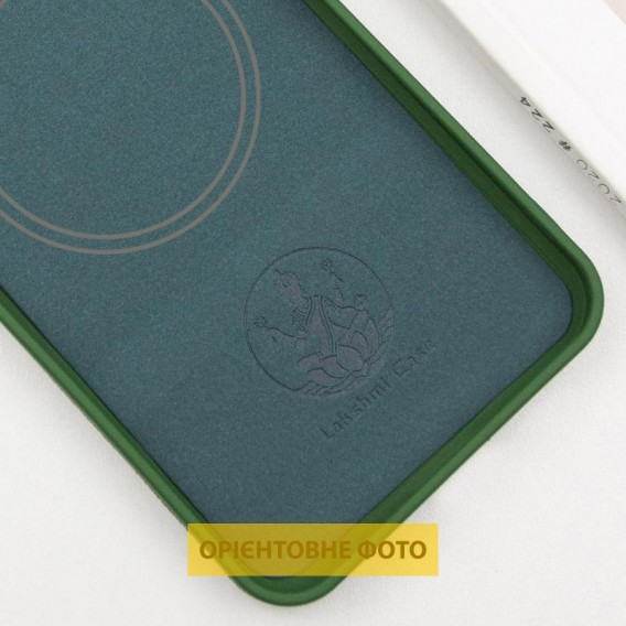 Чехол Silicone Cover Lakshmi Full Camera (AA) with MagFit для Google Pixel 9a Зеленый / Dark green