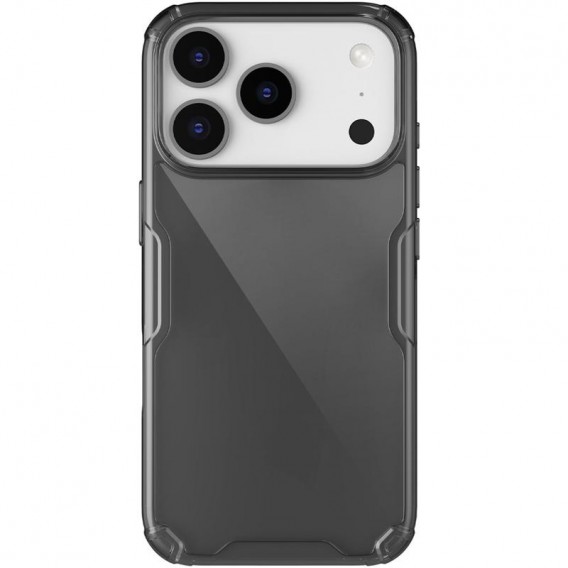 TPU чохол Nillkin Nature Pro Series для Apple iPhone 17 Pro Max (6.9") Чорний (прозорий)