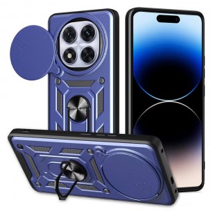 Чохол Ummi Camshield Serge Ring для Xiaomi Redmi Note 14 Pro+ Синій / Navy