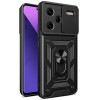 Чохол Ummi Camshield Serge Ring для Xiaomi Redmi Note 13 Pro+ Чорний / Black