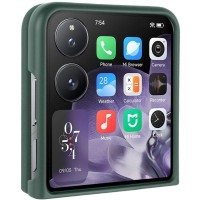 Чехол Foldables Silicone Cover Lakshmi (AAA) для Xiaomi Mix Flip 2 Зеленый / Cyprus Green