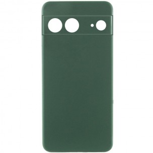 Чохол Silicone Cover Ummi Lakshmi Full Camera (AA) для Google Pixel 8 Зелений / Dark green