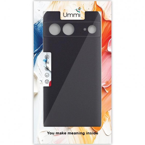 Чехол Silicone Cover Ummi Lakshmi Full Camera (AA) для Google Pixel 8 Черный / Black