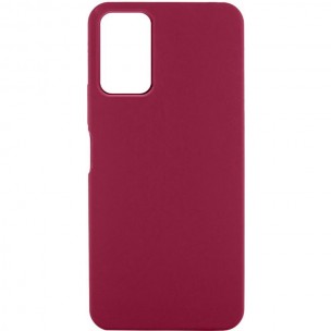 Чехол Silicone Cover Ummi Lakshmi (AA) для Xiaomi Poco M3 Бордовый / Marsala