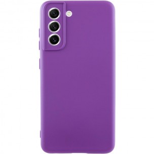 Чохол TPU GETMAN Liquid Silk Full Camera для Samsung Galaxy S22+ Фіолетовий / Purple Чохол TPU GETMAN Liquid Silk Full Camera для Samsung Galaxy S22+ Фіолетовий / Purple