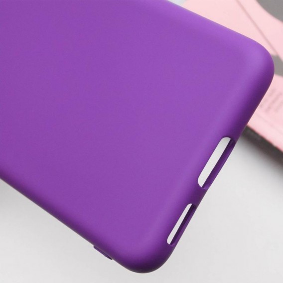 Чохол TPU GETMAN Liquid Silk Full Camera для Samsung Galaxy S22+ Фіолетовий / Purple