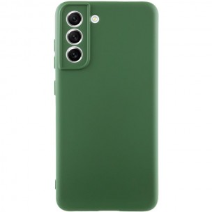 Чехол TPU GETMAN Liquid Silk Full Camera для Samsung Galaxy S22+ Зеленый / Dark green Чехол TPU GETMAN Liquid Silk Full Camera для Samsung Galaxy S22+ Зеленый / Dark green