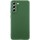 Чохол TPU GETMAN Liquid Silk Full Camera для Samsung Galaxy S22+ Зелений / Dark green