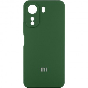 Чехол Silicone Cover Lakshmi Full Camera (AAA) with Logo для Xiaomi Redmi A5 (Europe version) Зеленый / Cyprus Green