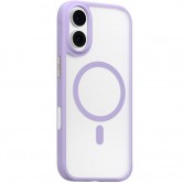 Чехол для iPhone 17 Blueo Skin Friendly Frosted Magnetic Fit, TPU + PC, Сиреневый