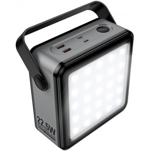 Портативное ЗУ Power Bank Hoco J161 Power 22.5W+PD20W with lighting 80000 mAh Black / Gray Портативное ЗУ Power Bank Hoco J161 Power 22.5W+PD20W with lighting 80000 mAh Black / Gray