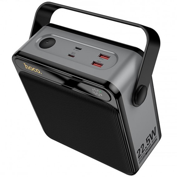Портативний ЗП Power Bank Hoco J161 Power 22.5W+PD20W with lighting 80000 mAh Black / Gray