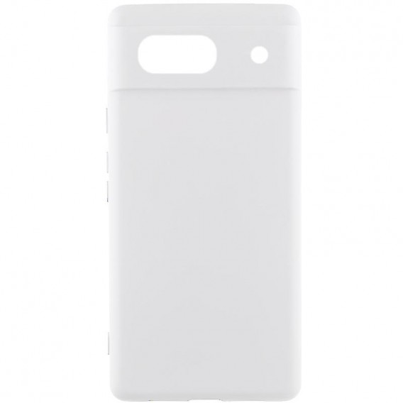 Чохол Silicone Cover Ummi Lakshmi Full Camera (AA) для Google Pixel 7a Білий / White