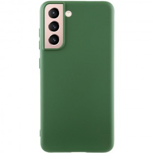Чехол Silicone Cover Ummi Lakshmi (AA) для Samsung Galaxy S21 Зеленый / Dark green