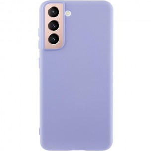 Чехол Silicone Cover Ummi Lakshmi (AA) для Samsung Galaxy S21 Сиреневый / Dasheen