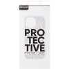 TPU чехол Carbon Protective with Magsafe для Apple iPhone 13 / 14 (6.1 дюйма) Coffee